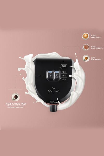 Karaca Hatır Hüps Sütlü Türk Kahve Makinesi Rosegold