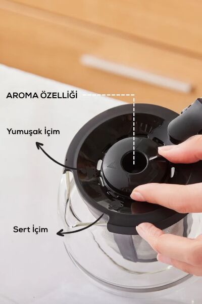 Karaca Hatır Plus Mod 5 in 1 Kırmızı Çay ve Filtre Kahve Makinesi