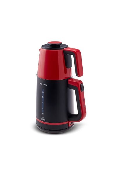 Karaca Berry Tea Xl 2in1 Çelik Demlikli Çay Makinesi Ve Kettle Cranberry