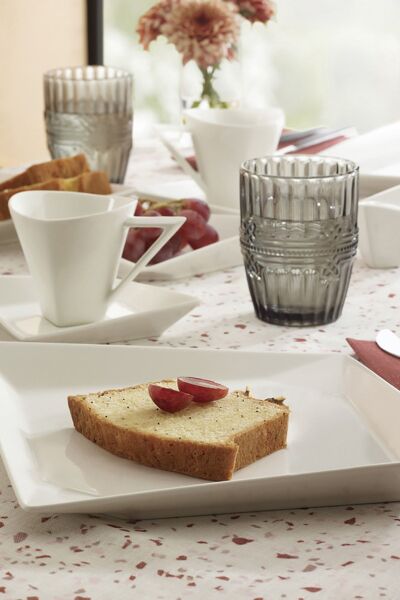 Karaca Origami 26 Parça 6 Kişilik Kare Porselen Kahvaltı/servis Takımı Kare