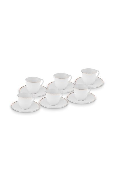Karaca Seraf 6 Kişilik Kahve Fincanı 90 ml