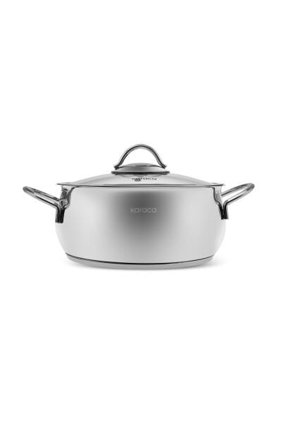 Karaca Urla 8 Parça İndüksiyon Tabanlı Çelik Tencere Seti
