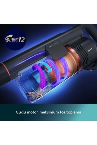 Philips 7000 Serisi XC7057/01 Islak Kuru Şarjlı Dikey Süpürge