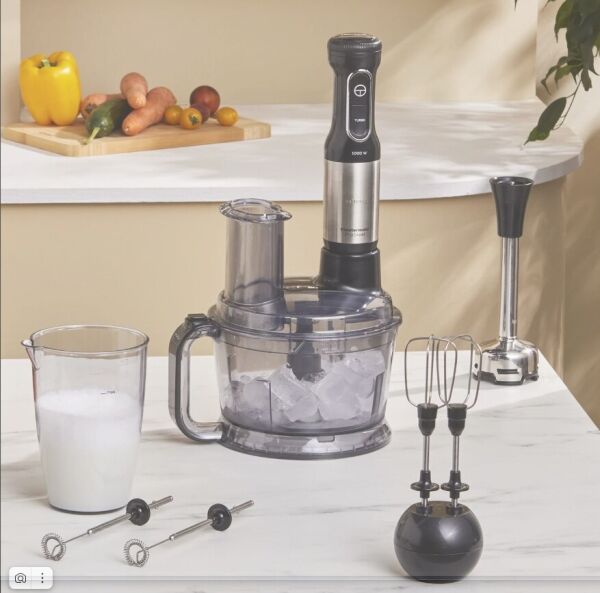 Karaca Prosteel 7 İn 1 1000 W Süt Köpürtücülü Mutfak Robotu