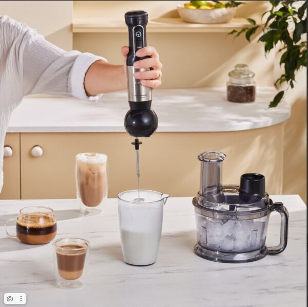 Karaca Prosteel 7 İn 1 1000 W Süt Köpürtücülü Mutfak Robotu