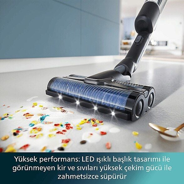 Philips Aqua Trio 9000 Seri XW9463/11 Islak & Kuru Temizlik Kablosuz Dikey Süpürge