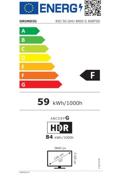 Grundig RIO 50 GHU 8900 S Ultra HD 4K LED TV