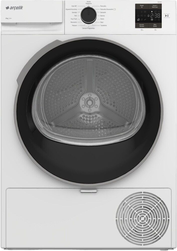 Arçelik 800 KMX 8 KG A++ Isı Pompalı Kurutma Makinesi
