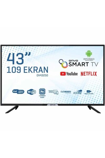 OV43250 43'' 109 Ekran Uydu Alıcılı Full HD Smart LED TV
