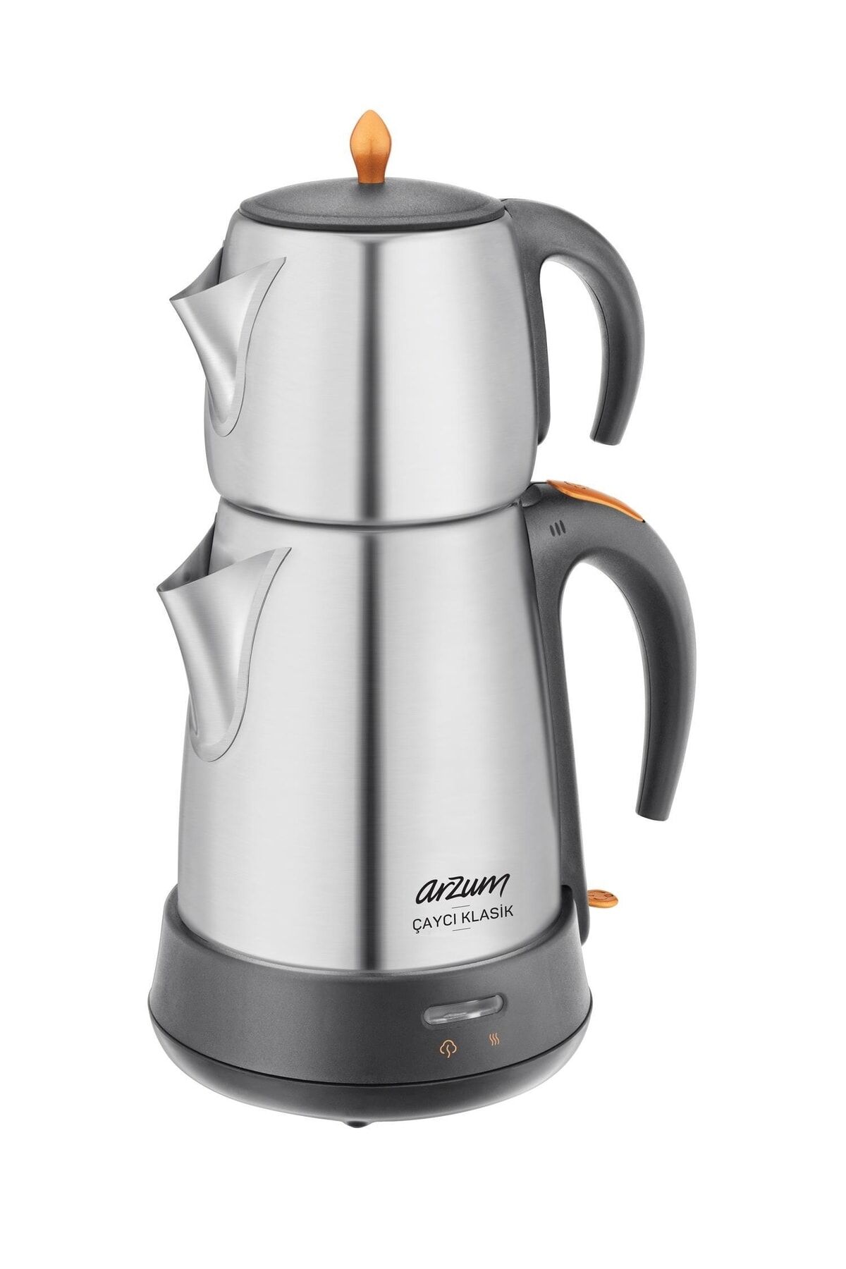 Arzum AR3004 Çaycı Klasik 1650 W Çelik Çay Makinesi