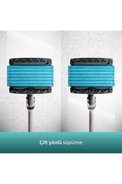 Philips XC8349/01 Aqua Plus 25.2 V Dikey Şarjlı Süpürge