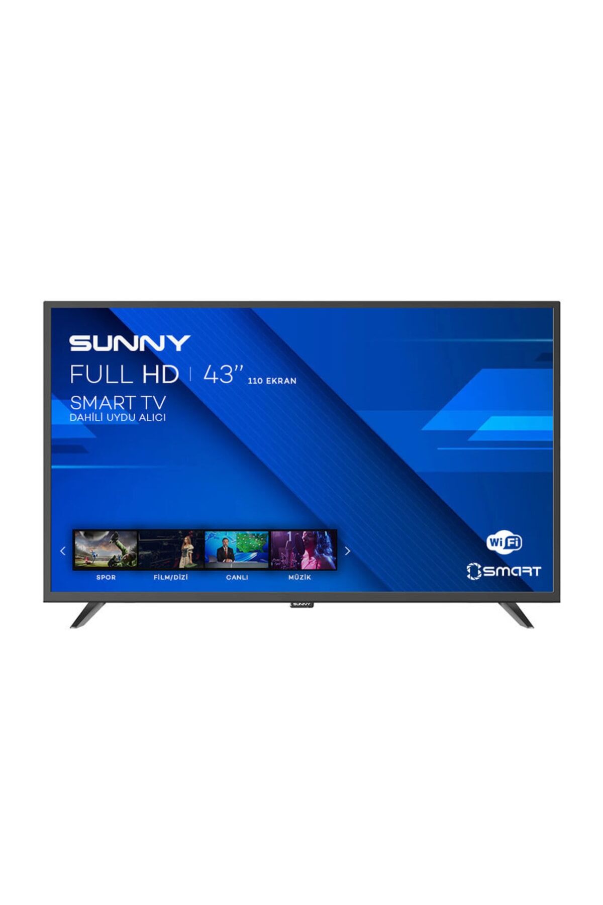 Sunny SN43DAL13-TNR 43'' 109 Ekran Uydu Alıcılı Full HD Smart LED TV