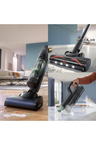 Aqua Trio Kablosuz Dikey Süpürge Xw7263/11