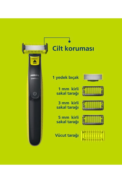 Qp2824/10 Oneblade Yüz Ve Vücut Şekilendirici