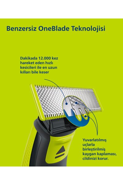 Qp2824/10 Oneblade Yüz Ve Vücut Şekilendirici