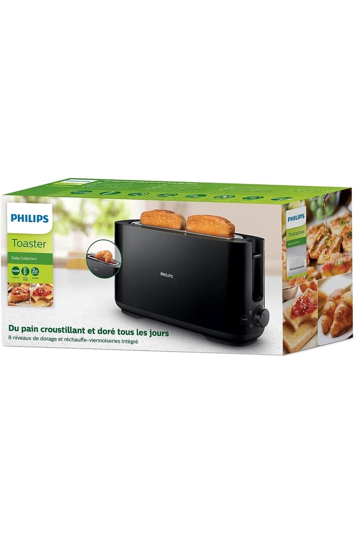 Philips Daily Collection HD2590/90 Ekmek Kızartma Makinesi