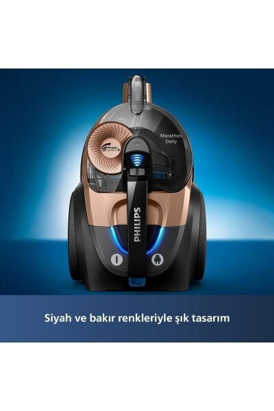 Philips XB7151 Marathon Daily 900 W Toz Torbasız Süpürge